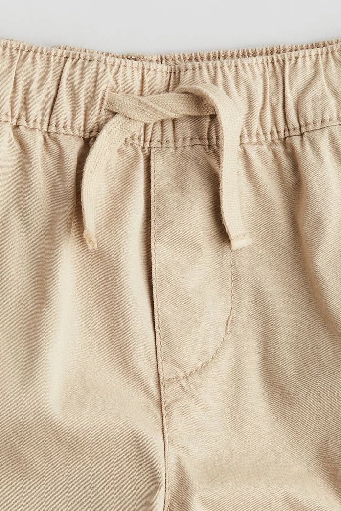 Twill Cargo Shorts