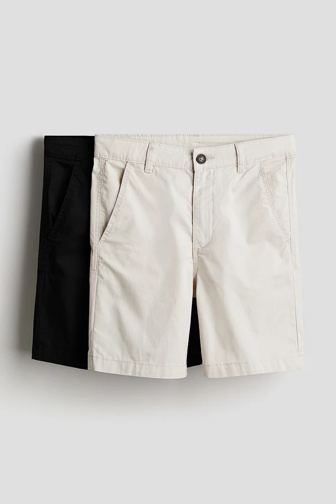 2-pack Chino Shorts