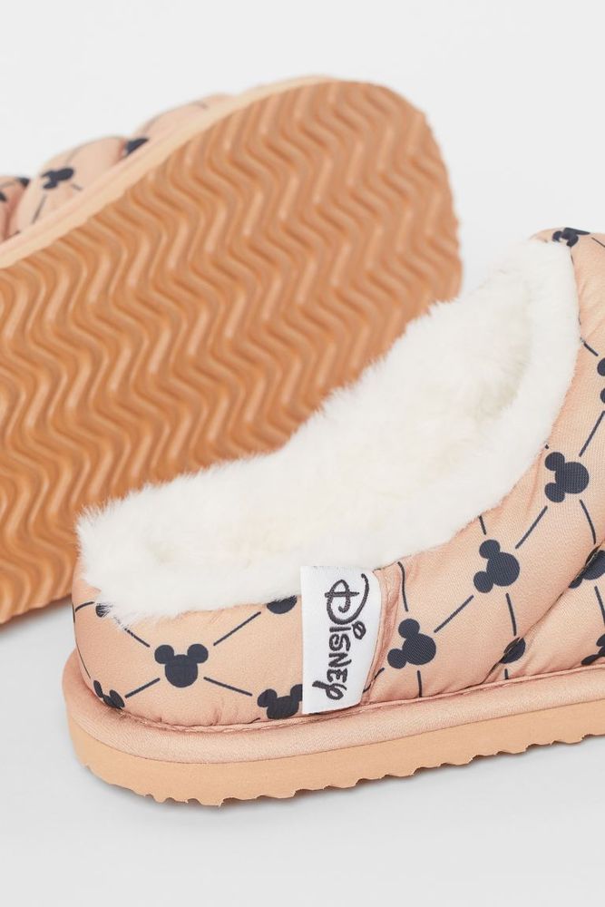 Quilted Printed Slippers