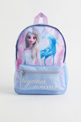 Printed Backpack