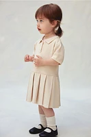 Fine-knit Cotton Dress