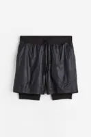 Windproof Double-layer Running Shorts