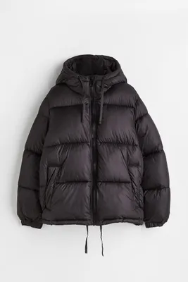 Manteau en duvet à capuchon