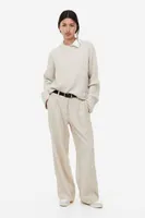 Rib-knit Sweater