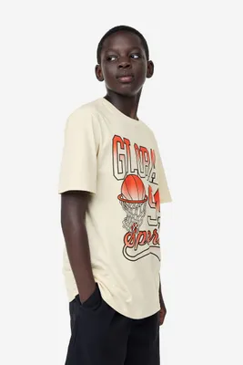 T-shirt imprimé en coton