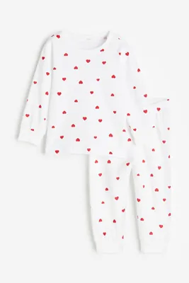 Pyjama imprimé en coton