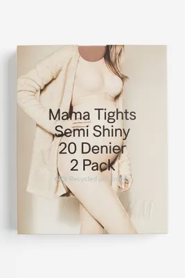 MAMA 2-pack Tights 20 Denier