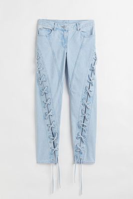 Jeans with Lacing