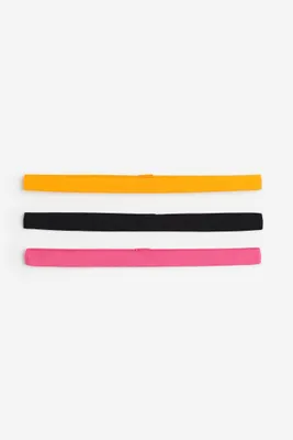 3-pack Sporty Hairbands
