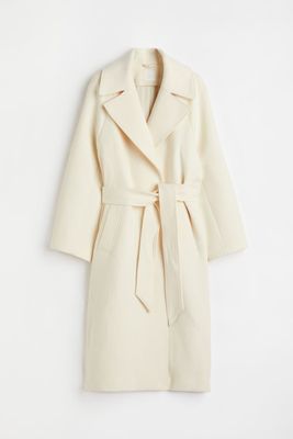 Tie Belt Coat