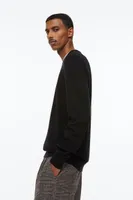 Slim Fit Fine-knit Cotton Sweater