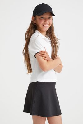 Track Skirt with Bike Shorts