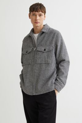 Wool-blend Shirt Jacket