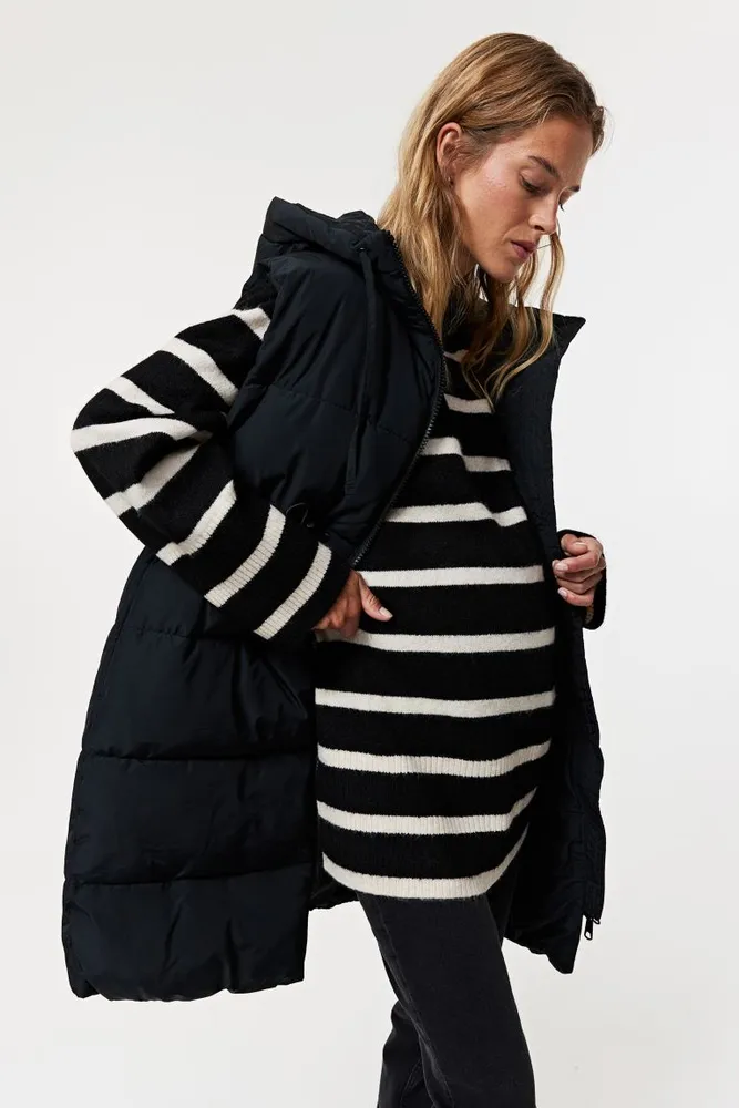 H&M MAMA Hooded Puffer Vest