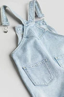 Denim Overall Shorts