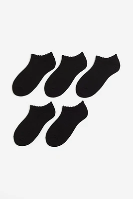Lot de 5 paires chaussettes invisibles