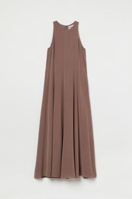 Long Silk Dress