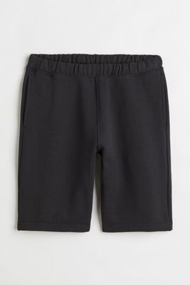Relaxed Fit Cotton jogger shorts