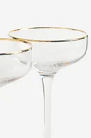 2-pack Champagne Coupes