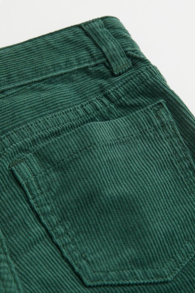 Barbour Men's Neuston Stretch Corduroy Pants (32RG, Dark Olive) Retail $135