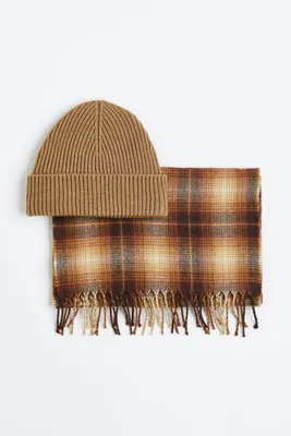 2-piece Hat and Scarf Set