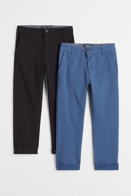 2-pack Cotton Chinos