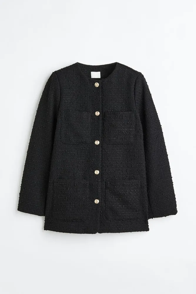h&m tweed jacket