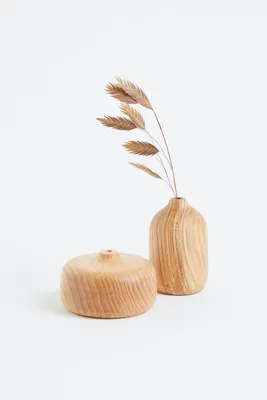 Mini vase en bois