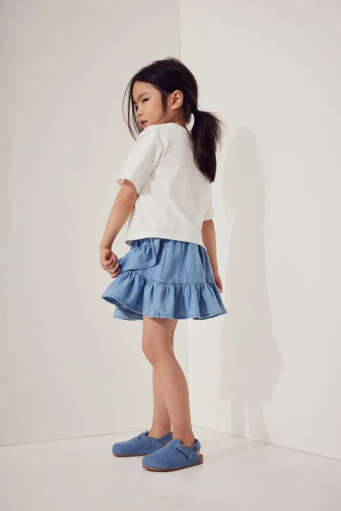 Ruffle-trimmed Skirt