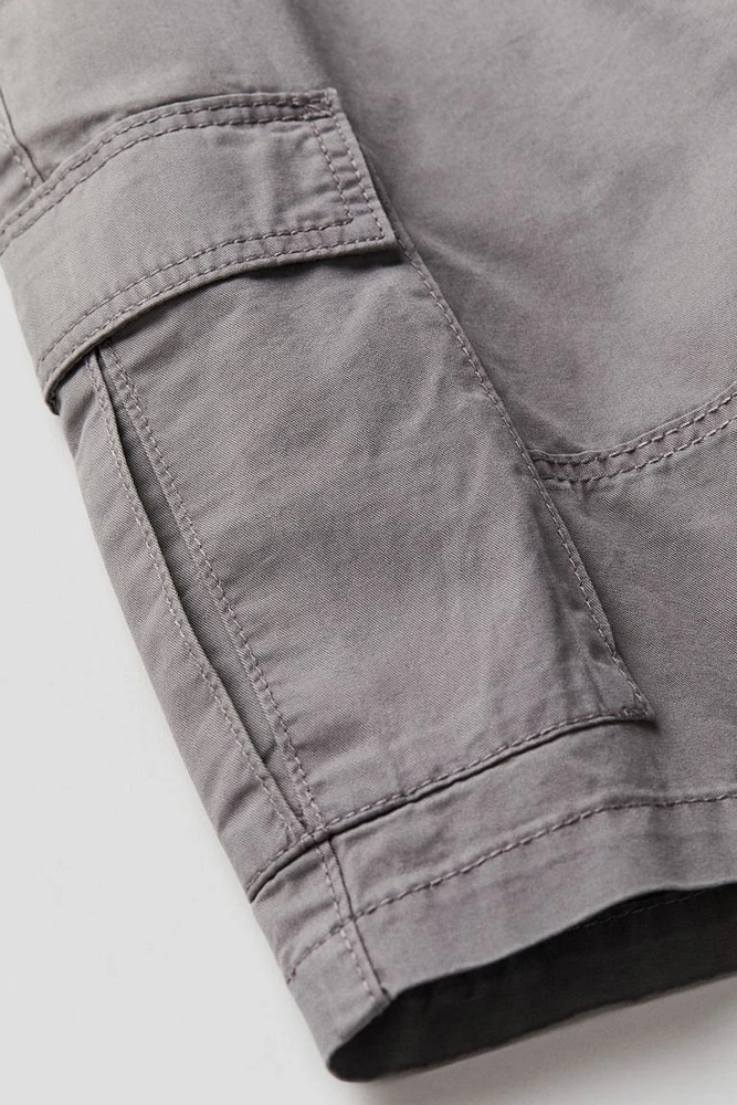 Cotton Cargo Shorts