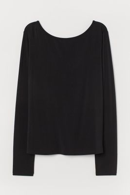 Top with Low-cut Back