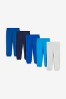 5-pack Cotton Jersey Joggers
