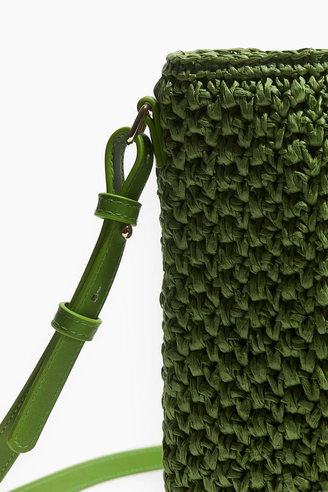 Straw Crossbody Bag