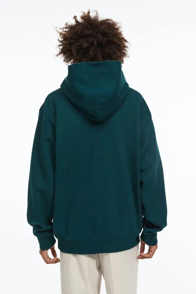 Oversized Fit Cotton Hoodie