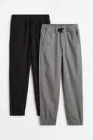 2-pack Twill Joggers