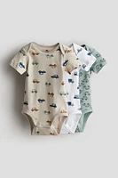 3-pack Cotton Bodysuits