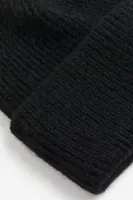 Rib-knit Beanie