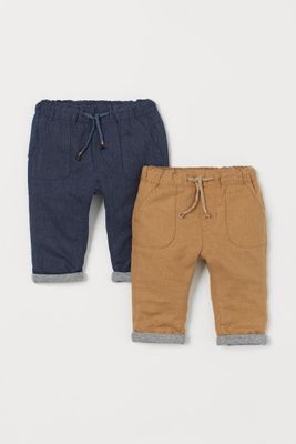 2-pack Lined Pull-on Pants