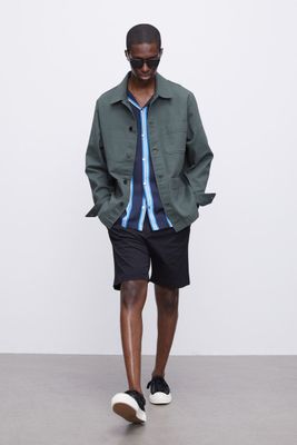 Cotton Twill Overshirt