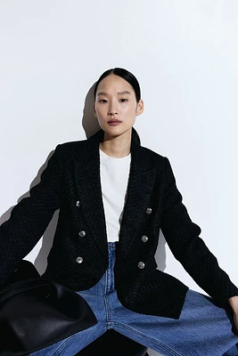 Textured-weave Jacket