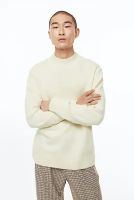 Regular Fit Wool-blend Sweater
