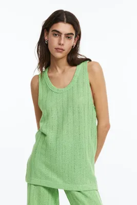 Rib-knit Top