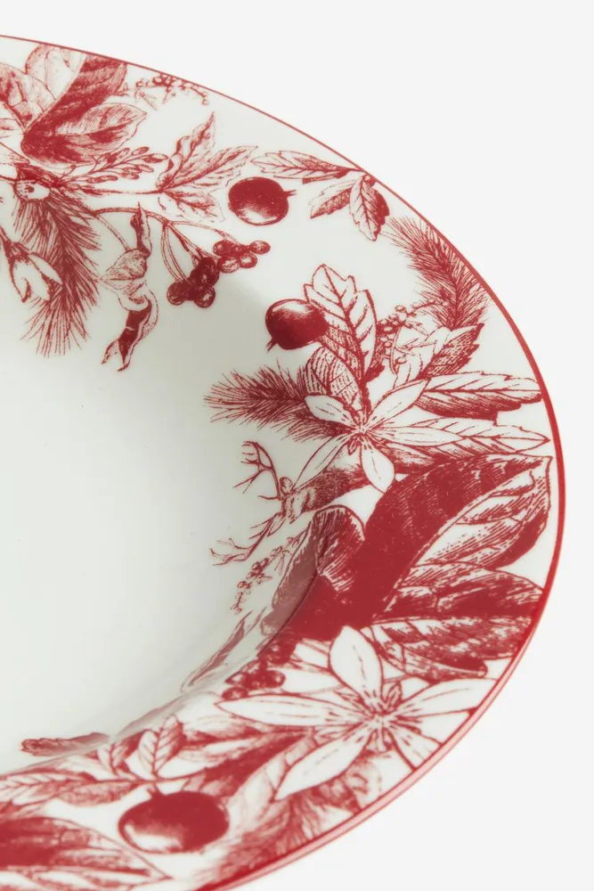 Deep Porcelain Plate
