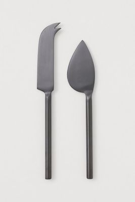 2-pack Metal Cheese Knives