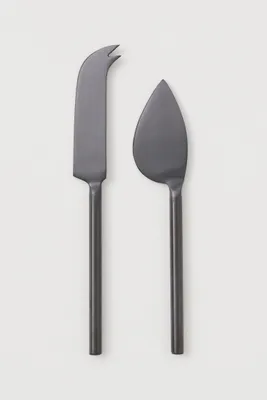 2-pack Metal Cheese Knives