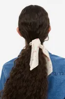 Scrunchie with Scarf Detail