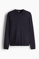 Slim Fit Fine-Knit Sweater