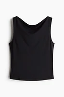 Boat-neck Tank Top