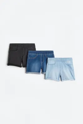 3-pack Slim Fit Shorts