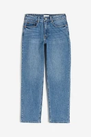 Slim Straight High Ankle Jeans